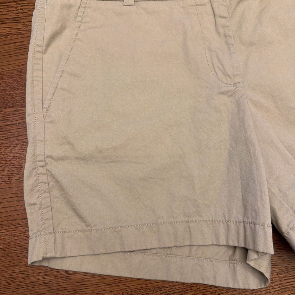 J Crew Shorts Womens 8 Khaki Chinos - Picture 2 of 9